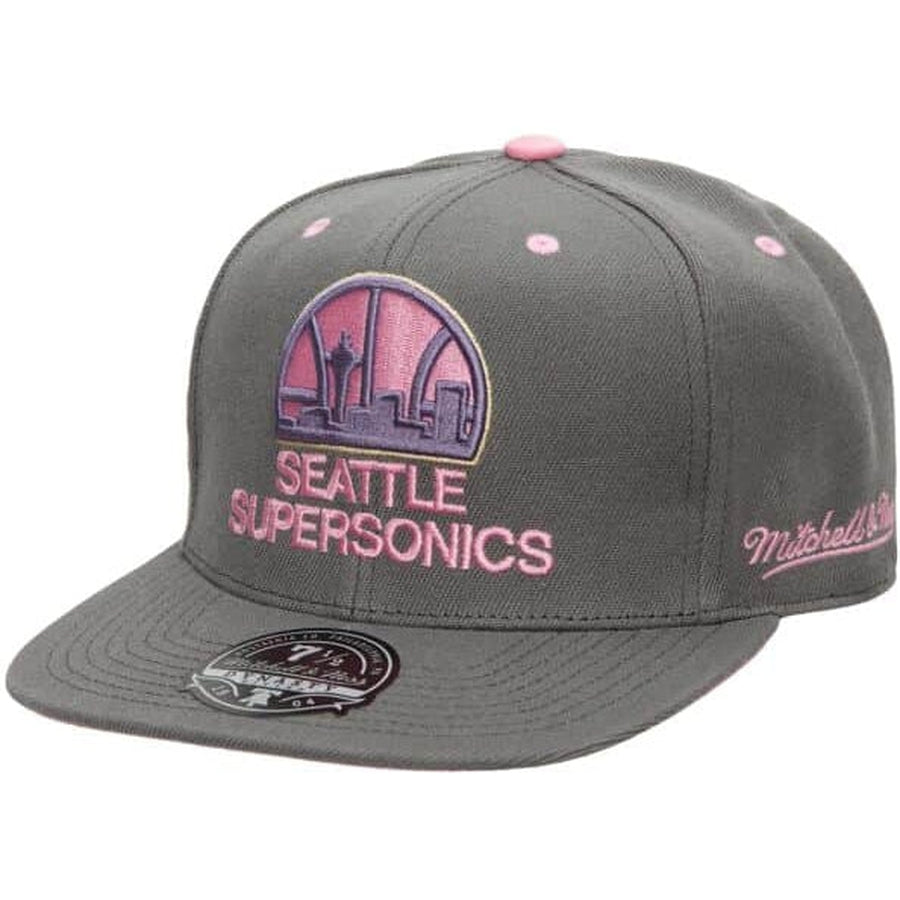 Mitchell & Ness Seattle Supersonics 'Lavender Dreams' Fitted Hat