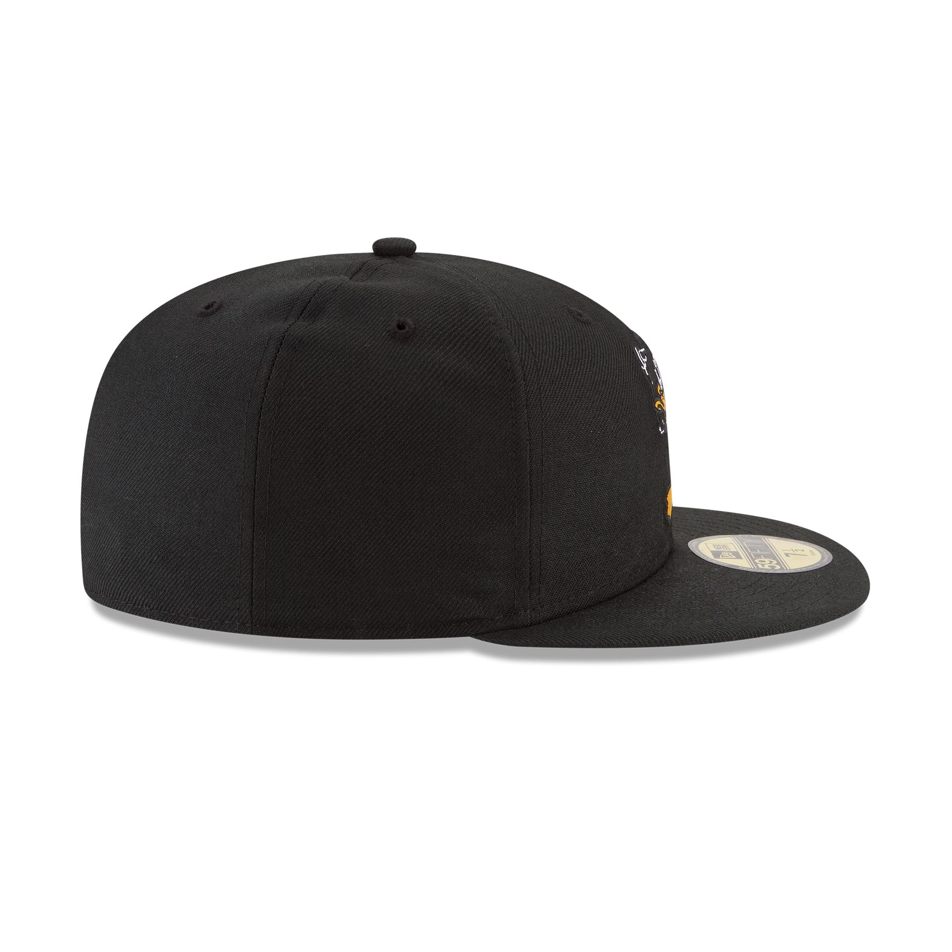 Casquette New Era 59Fifty Looney Tunes Logo Noir - Édition Limitée, Taille Unique, Coton
