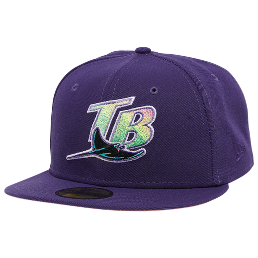 New Era Tampa Bay Rays Purple 1998 Inaugural Season 59FIFTY Fitted Hat