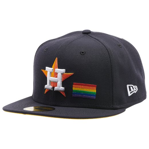 New Era Houston Astros Rainbow Pride Flag 59FIFTY Fitted Hat