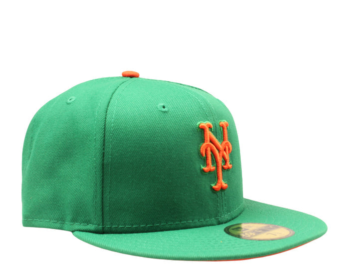 New Era x NYC Mode New York Mets Green/Orange 59FIFTY Fitted Hat