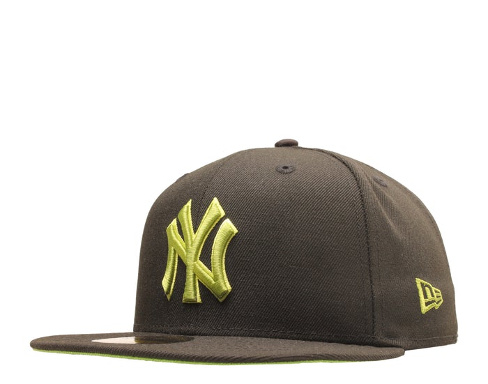 New Era x NYCMode New York Yankees Black/Apple Green 2000 Subway Series 59FIFTY Fitted Hat