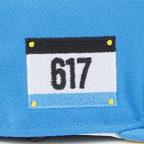 New Era Boston Red Sox Yellow Under Brim With Side Patch 59FIFTY Fitte