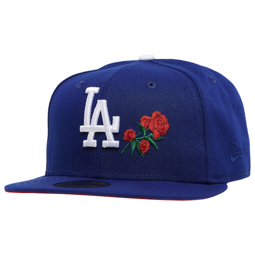 New Era Los Angeles Dodgers Royal/Red Rose 59FIFTY Fitted Hat