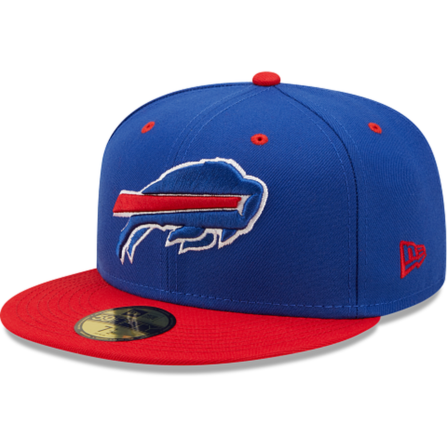New Era Buffalo Bills Blue/Red Undervisor 59FIFTY Fitted Hat