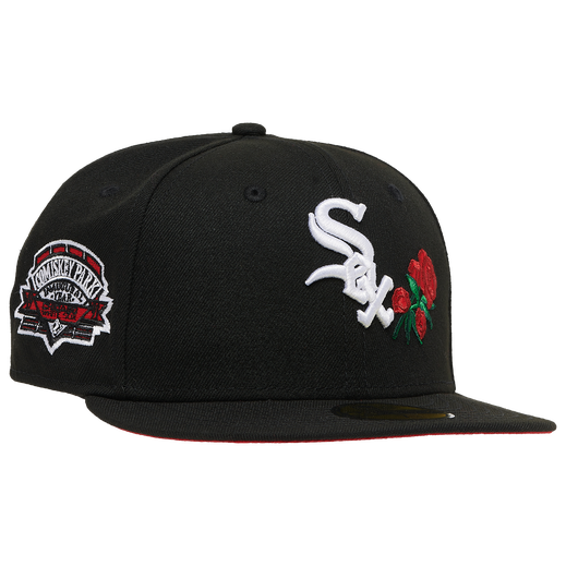 New Era Chicago White Sox Black/Red Rose 59FIFTY Fitted Hat