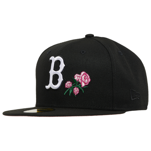 New Era Boston Red Sox Black/Pink Rose 59FIFTY Fitted Hat