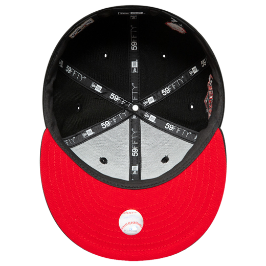 New Era New York Yankees Black Red Lips Kiss 1999 World Series 59FIFTY Fitted Hat