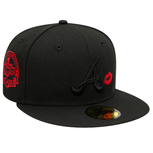 Red and black new online era hat