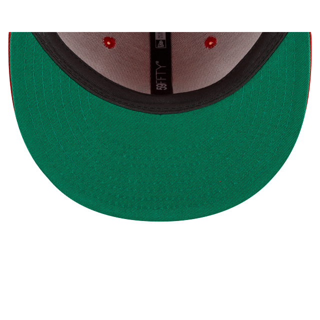 New Era Red Christmas Tree 2022 59FIFTY Fitted Hat | Xmas Cap