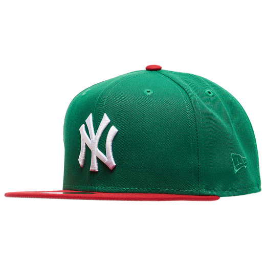 New york yankees green fitted hat Clearance