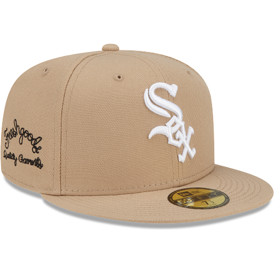 New Era  Joe Freshgoods X Chicago White Sox Camel 2022 59FIFTY Fitted Hat