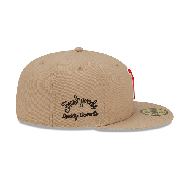 New Era  Joe Freshgoods X Boston Red Sox Camel 2022 59FIFTY Fitted Hat