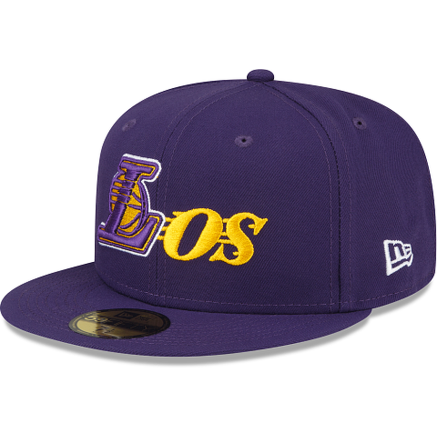 New Era Born x Raised Los Angeles Lakers Purple 59FIFTY Fitted Hat