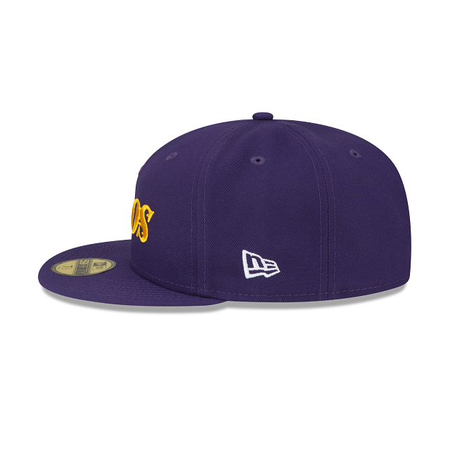 New Era Born x Raised Los Angeles Lakers Purple 59FIFTY Fitted Hat