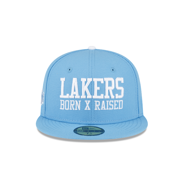 New Era Born x Raised Los Angeles Lakers Wordmark 2022 59FIFTY Fitted Hat