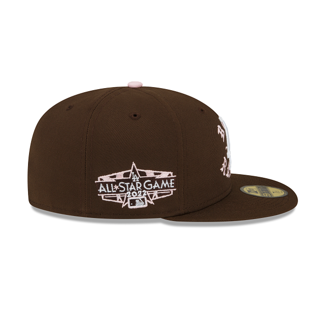 New Era  Born X Raised Los Angeles Dodgers All-Star Game Brown 2022 59FIFTY Fitted Hat