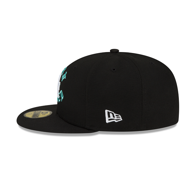 New Era  Born X Raised Los Angeles Dodgers All-Star Game Black 2022 59FIFTY Fitted Hat