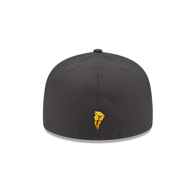 New Era Dark Gray Mighty Morphin Power Rangers 2022 59FIFTY Fitted Hat