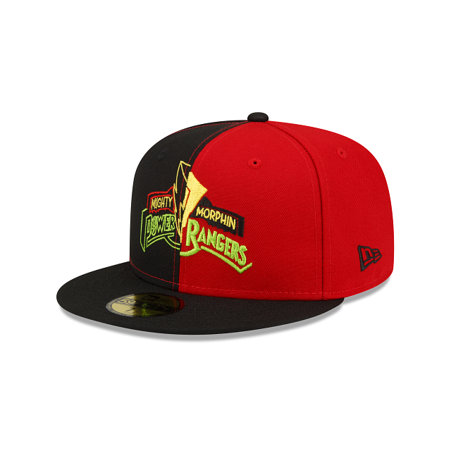 New Era Black/Red & Neon Power Rangers 2022 59FIFTY Fitted Hat