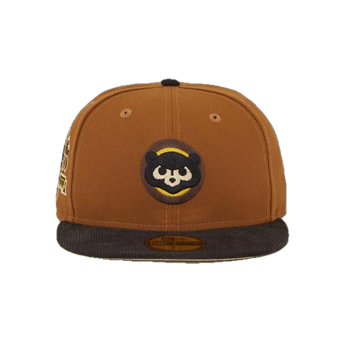 New Era x Eblens Chicago Cubs Toasted Peanut Brown/Black Corduroy Visor 1990 All-Star Game 59FIFTY Fitted Hat