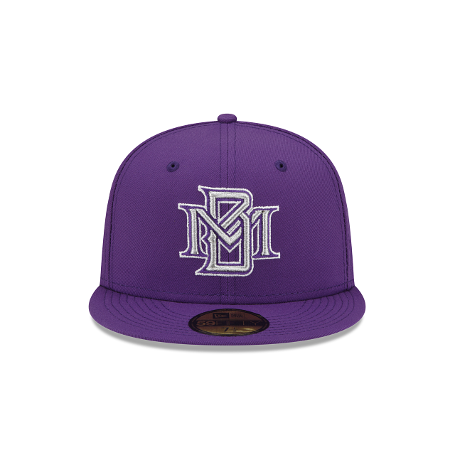 New Era  Purple Refresh Milwaukee Brewers 2022 59FIFTY Fitted Hat