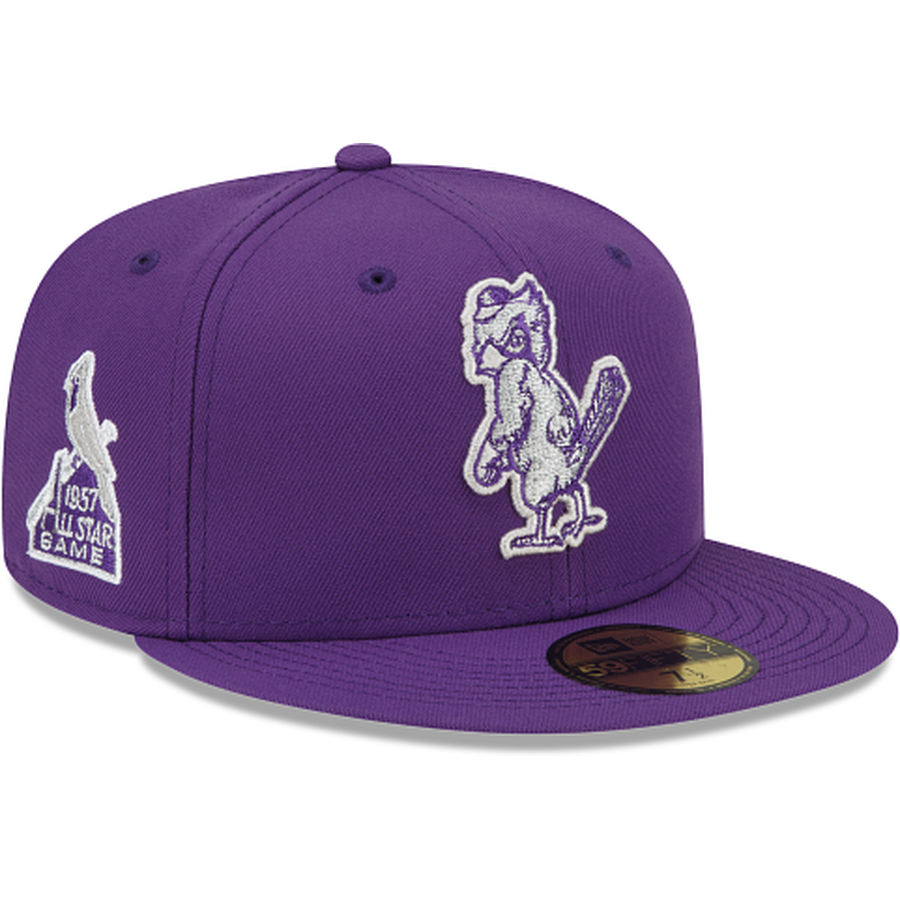 New Era  Purple Refresh St. Louis Cardinals 2022 59FIFTY Fitted Hat