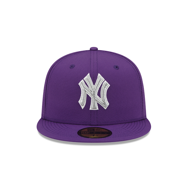 New Era  Purple Refresh New York Yankees 2022 59FIFTY Fitted Hat