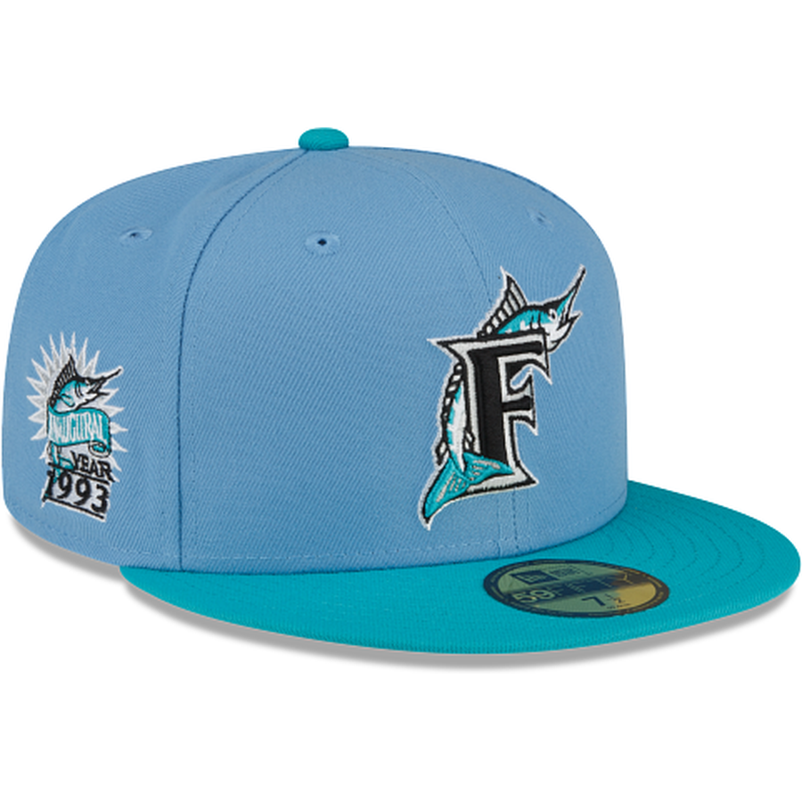 New Era Just Caps Drop 5 Florida Marlins 2022 59FIFTY Fitted Hat