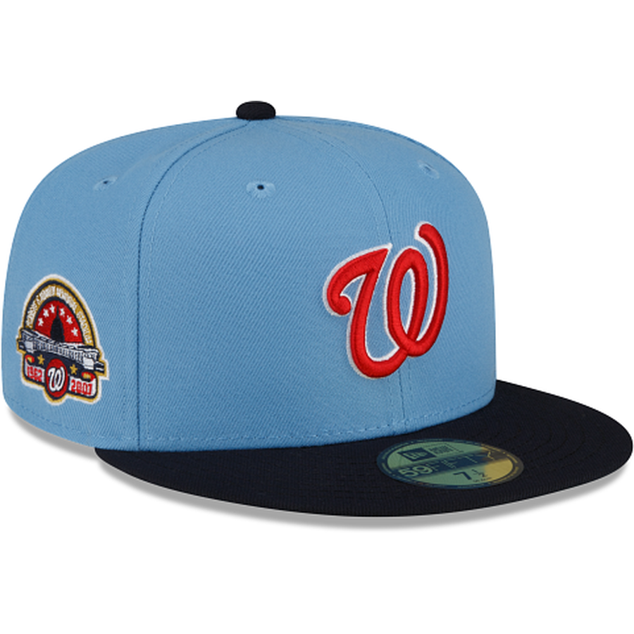 New Era Just Caps Drop 5 Washington Nationals 2022 59FIFTY Fitted Hat