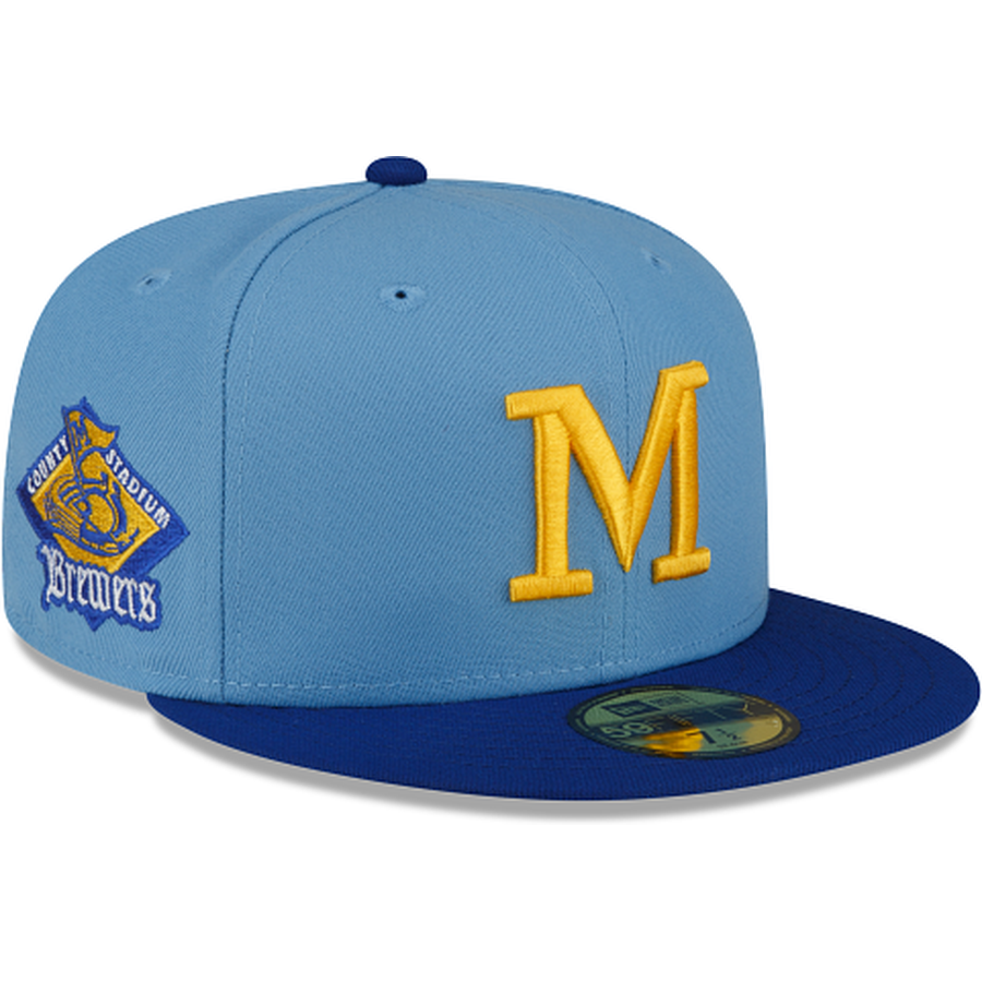 New Era Just Caps Drop 5 Milwaukee Brewers 2022 59FIFTY Fitted Hat