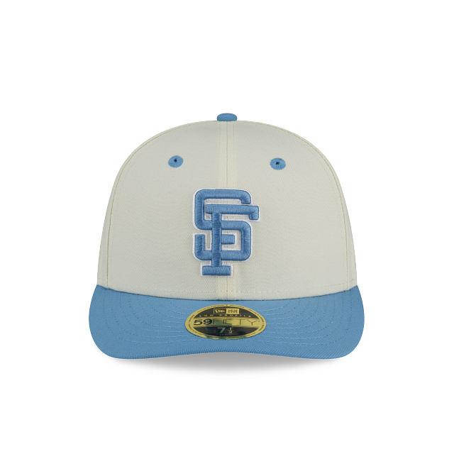 New Era San Francisco Giants Chrome Sky Low Profile 2022 59FIFTY Fitted Hat