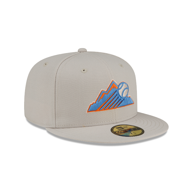 New Era  Colorado Rockies Stone Orange 2022 59FIFTY Fitted Hat