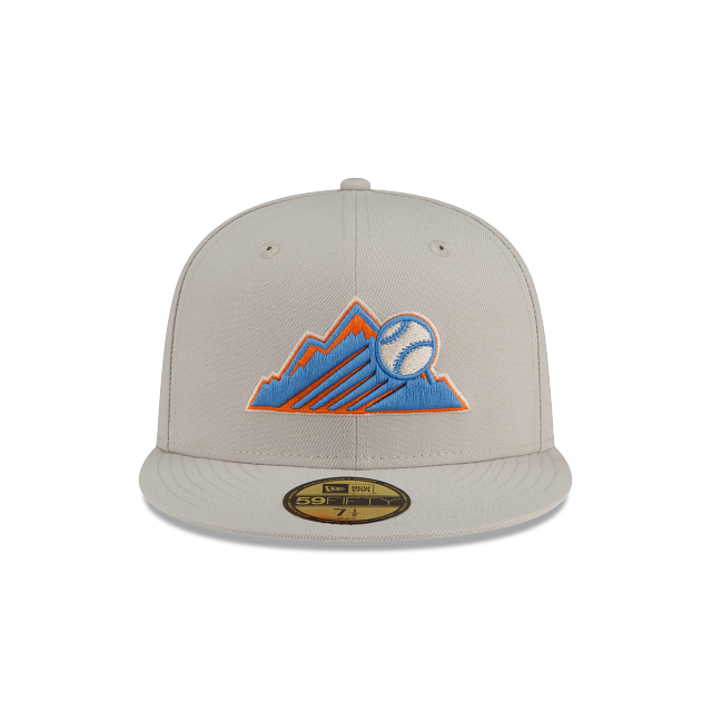 New Era  Colorado Rockies Stone Orange 2022 59FIFTY Fitted Hat