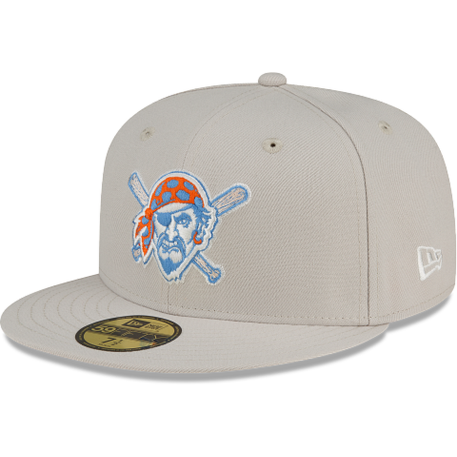 New Era  Pittsburgh Pirates Stone Orange 2022 59FIFTY Fitted Hat