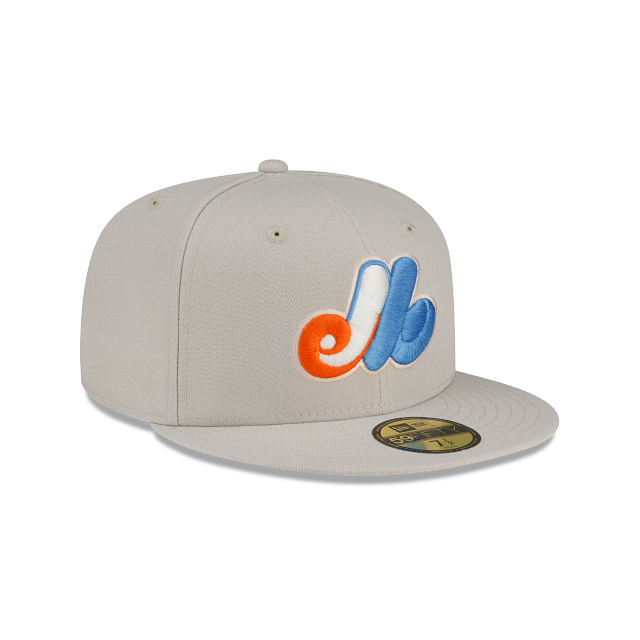 New Era  Montreal Expos Stone Orange 2022 59FIFTY Fitted Hat