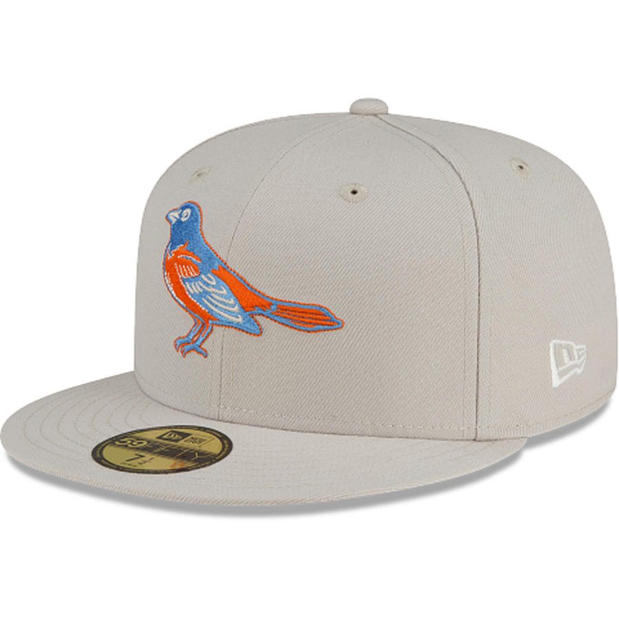 New Era  Baltimore Orioles Stone Orange 2022 59FIFTY Fitted Hat