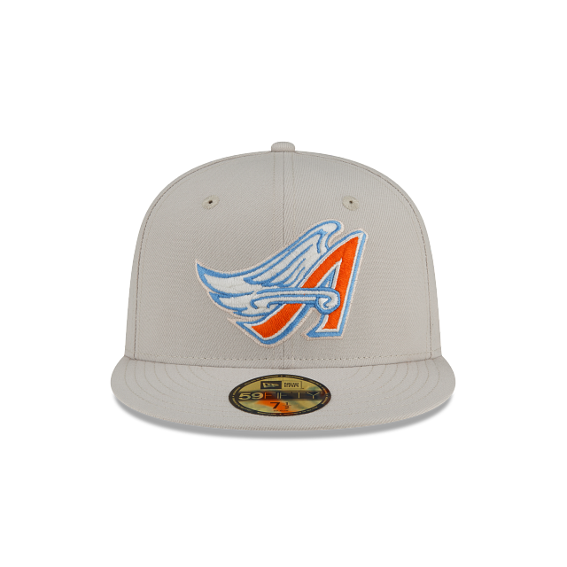 New Era  Los Angeles Angels Stone Orange 2022 59FIFTY Fitted Hat