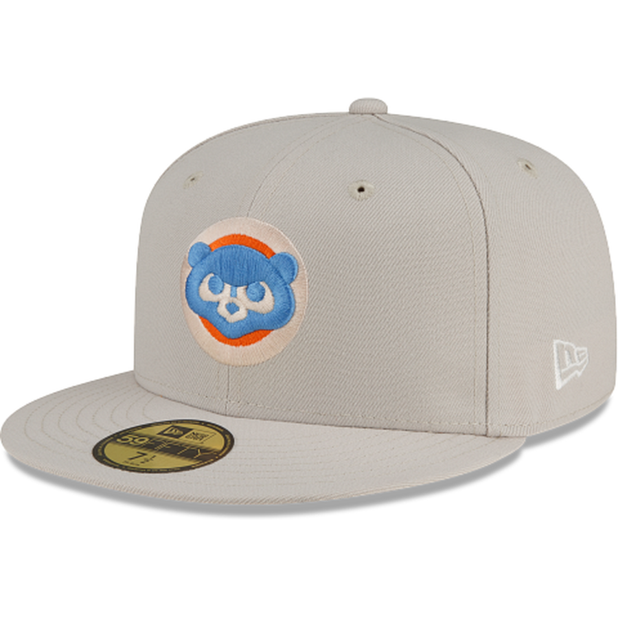 New Era  Chicago Cubs Stone Orange 2022 59FIFTY Fitted Hat