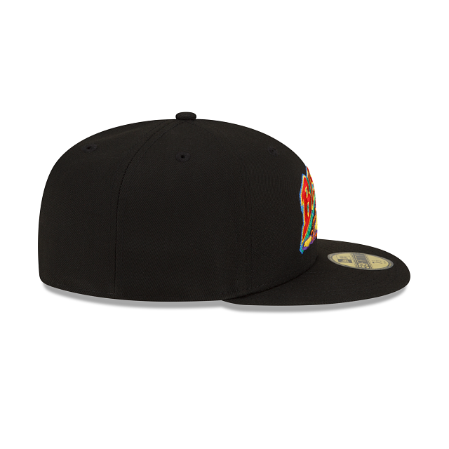 New Era  Buffalo Bisons Pitch Black 2022 59FIFTY Fitted Hat