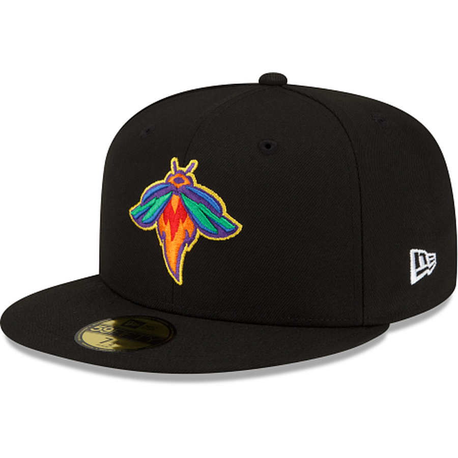 New Era  Columbia Fireflies Pitch Black 2022 59FIFTY Fitted Hat