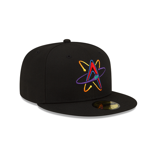 New Era  Albuquerque Isotopes Pitch Black 2022 59FIFTY Fitted Hat