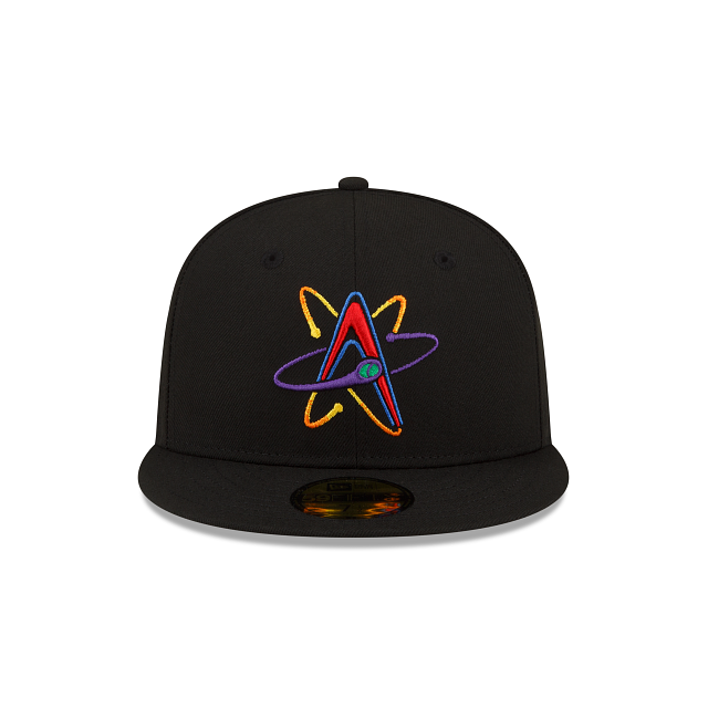 New Era  Albuquerque Isotopes Pitch Black 2022 59FIFTY Fitted Hat
