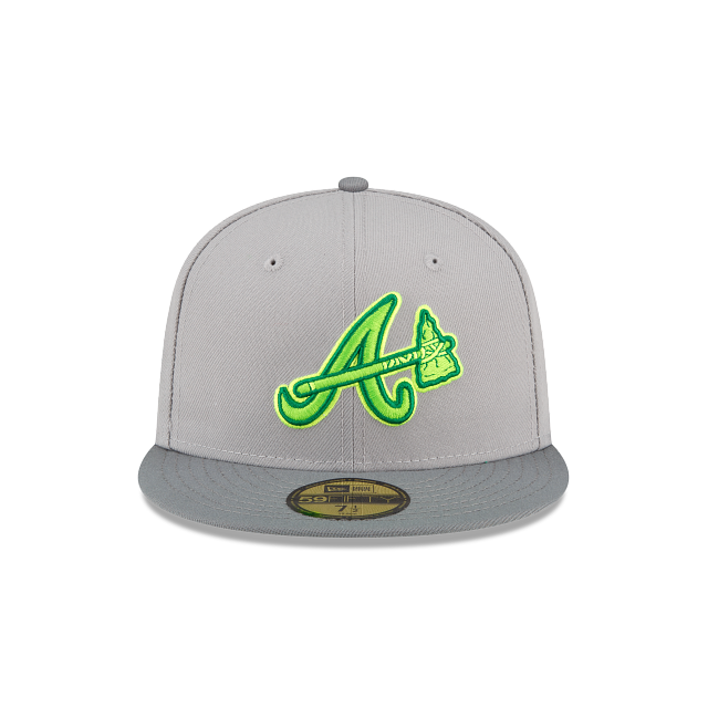 New Era Atlanta Braves Storm Gray 2022 59FIFTY Fitted Hat