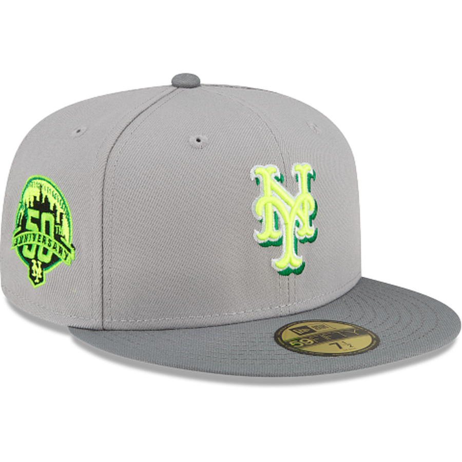 New Era New York Mets Storm Gray 2022 59FIFTY Fitted Hat
