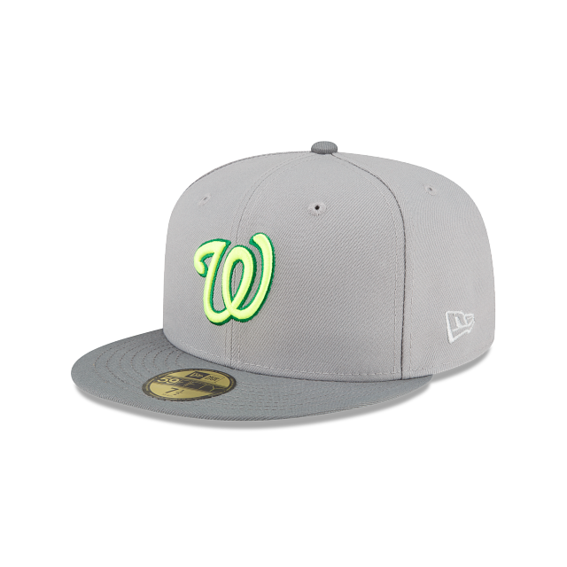 New Era Washington Nationals Storm Gray 2022 59FIFTY Fitted Hat