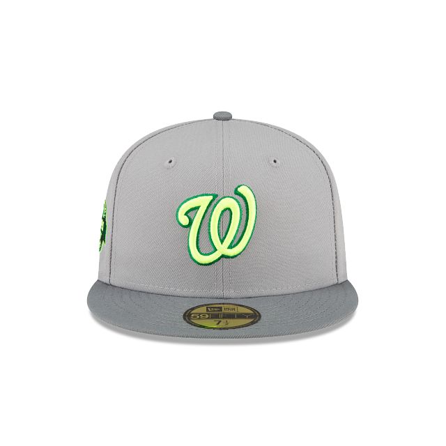 New Era Washington Nationals Storm Gray 2022 59FIFTY Fitted Hat