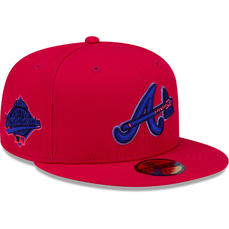 New Era Atlanta Braves Flame 2022 59FIFTY Fitted Hat