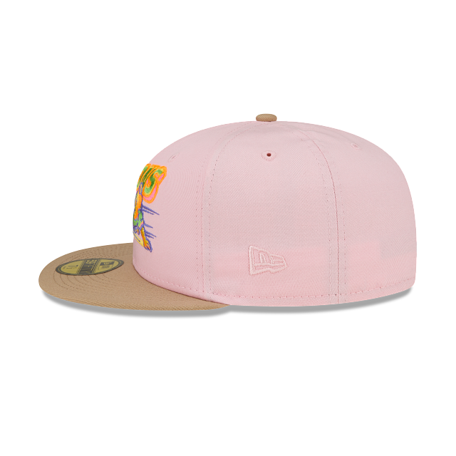 New Era Buffalo Bisons Sherbet 2022 59FIFTY Fitted Hat