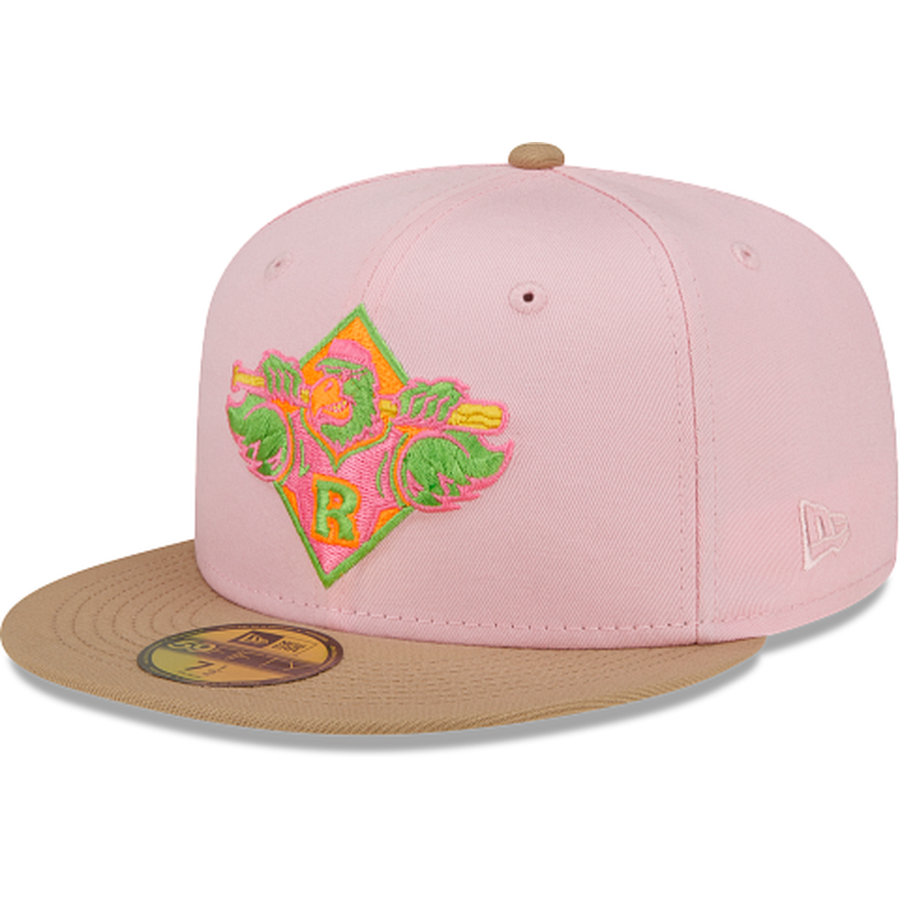 New Era Rochester Red Wings Sherbet 2022 59FIFTY Fitted Hat